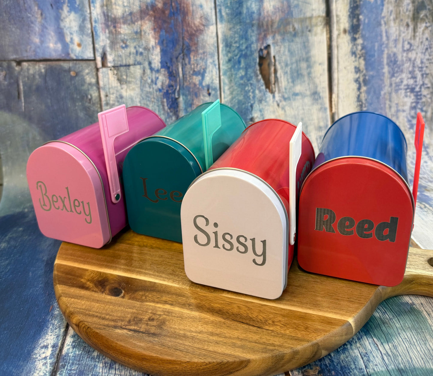 Mini Tinplate Mailbox