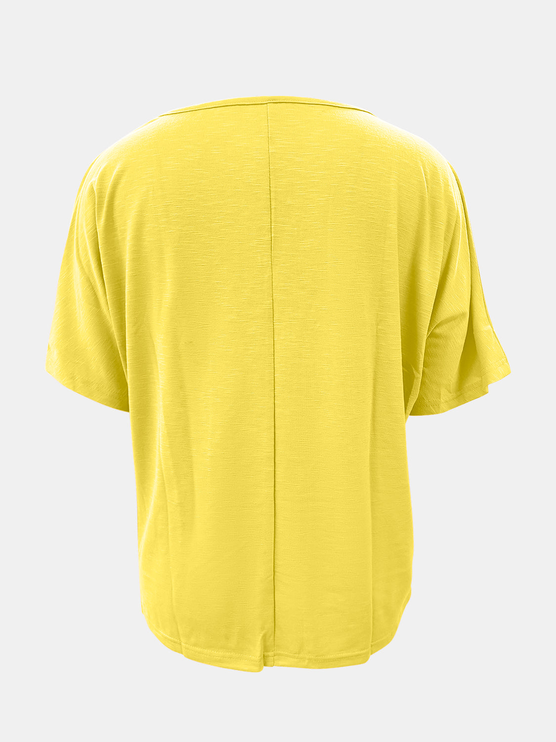 Full Size Scoop Neck Short Sleeve T-Shirt